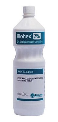 Riohex 2% Solução Aquosa 1 Lt - Rioquímica