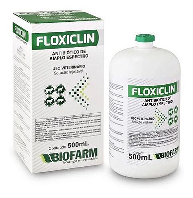 Floxiclin Injetável 500 mL - Biofarm