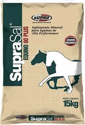 Suprasal Equino 80 Plus 15 Kg - Supra