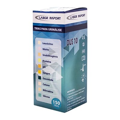 Tiras Para Urianálise 150 Unidades - Labor Import
