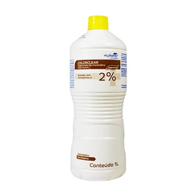 Chlorclear 2% Com Tensoativos 1 Lt - Vic Pharma