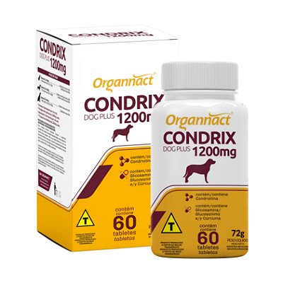 Condrix Dog Plus 1200 mg 60 Tabletes - Organnact
