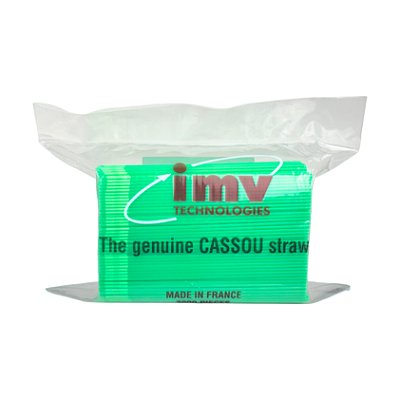 Palheta Clássica Mini 0,25 mL Pistache Com 2000 Unidades - IMV