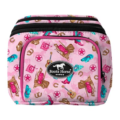Pochete Para Sela Tamanho M Estampa Country Colorida - Boots Horse