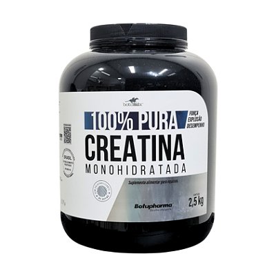 100% Pura Creatina Monohidratada 2,5 Kg - Botupharma