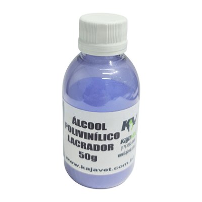 Álcool Polivinílico Lacrador Roxo 50 Gr - Kajavet
