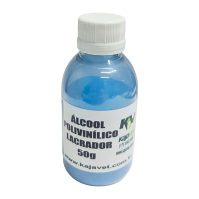 Álcool Polivinílico Lacrador Azul 50 Gr - Kajavet