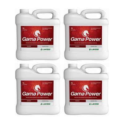 Gama Power 5 Lts Caixa Com 4 Unidades - Lavizoo