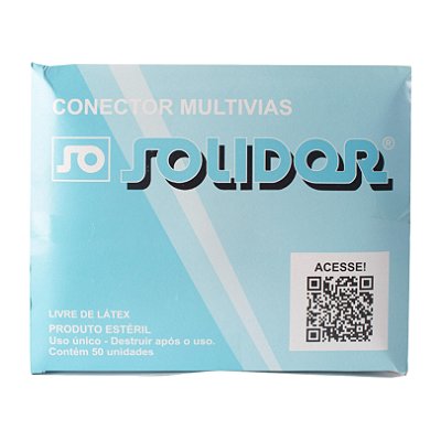 Conector Multivias 2 Vias Com Clamp Caixa Com 50 Unidades - Solidor