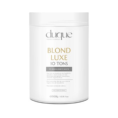 Pó Descolorante White 500g - Blond Luxe | Duque Professional