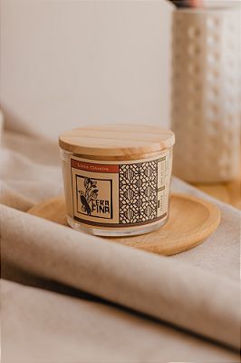 Vela aromática de Baunilha Vanilla 110gramas