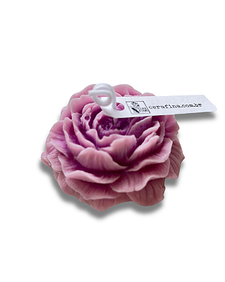 Vela decorativa aromática Peônia Lilás