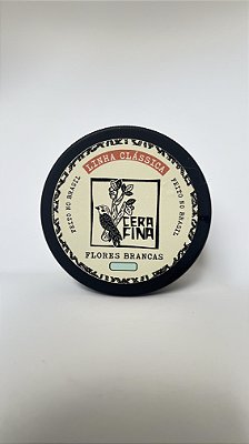 Vela aromática flores brancas 90gramas