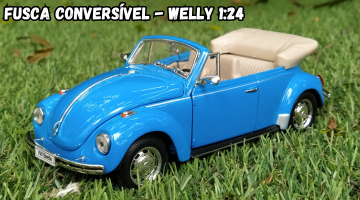 fusca azul