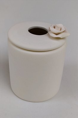 VASO DE CERÂMICA PORTA VARETAS