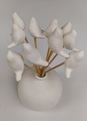 VARETAS DECORADAS - AROMATIZADOR DE AMBIENTES PASSARINHOS