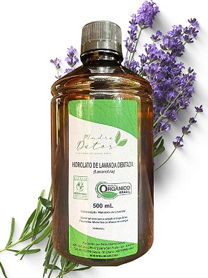 Hidrolato Lavanda Dentata (Água Floral) Orgânico 500ml