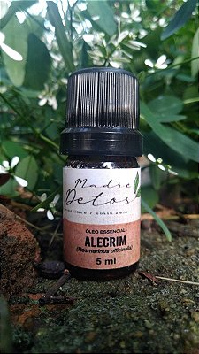 Óleo Essencial de Alecrim Orgânico 5ml