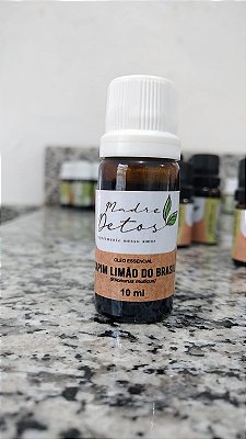 Óleo Essencial Capim Limão do Brasil (Elionurus muticus) Orgânico 5ml