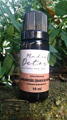 Óleo Essencial Manjericão Cravo Orgânico 10ml