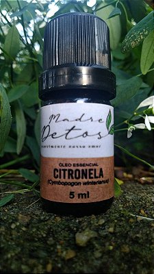 Óleo Essencial de Citronela Orgânico 5ml