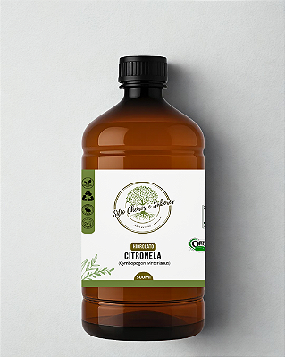 Hidrolato de Citronela Orgânico 500ml