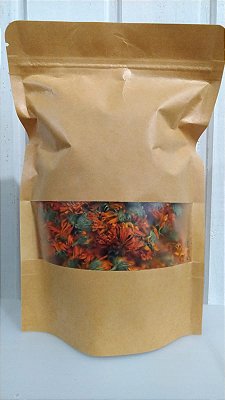 Flor de Calêndula desidratada orgânica 50 gramas