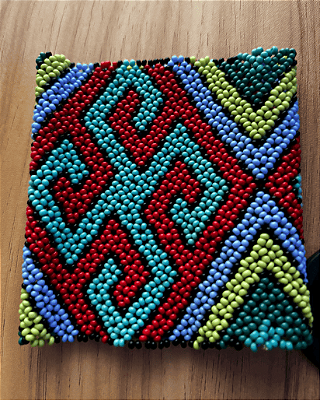Pulseira Bracelete Indigena 03 - Diretamente do ACRE - Huni Kuin