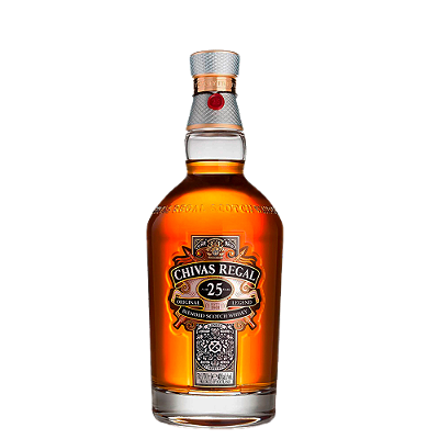 Chivas Regal 25 anos Blended Scotch Whisky Escocês 700ml