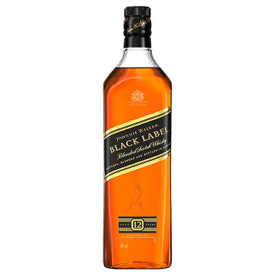 Johnnie Walker Black Label Blended Scotch Whisky 1000ml