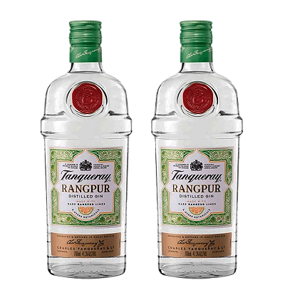 Kit 02 Tanqueray Rangpur Gin Inglês 700ml