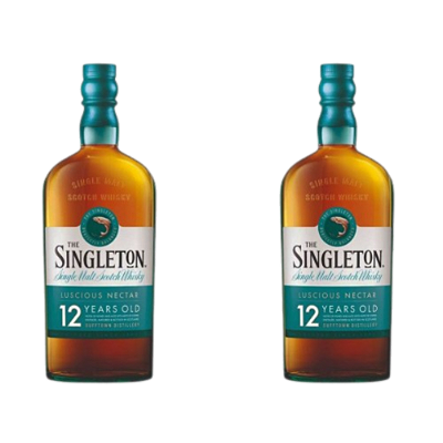 Kit 02 The Singleton Dufftown Single Malt Whisky EscocÊS 12 Anos 750ml