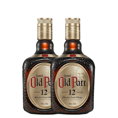 Kit 2 Whisky Grand Old Parr 750ml