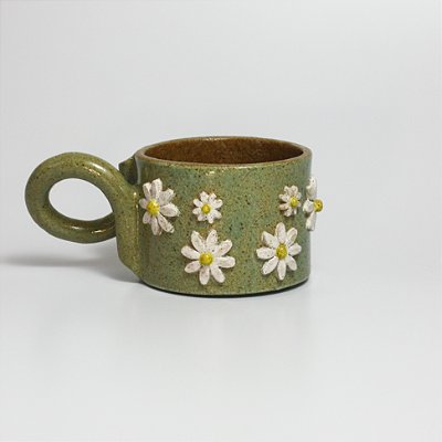 Caneca Margaridas Larga
