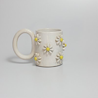 Caneca Bem Me Quer com Miolo Amarelo