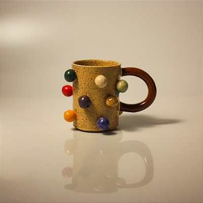 Caneca Pop Esmalte Transparente