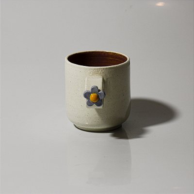 Caneca Anel Flowers - Violeta