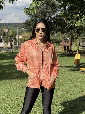Corta Vento laranja