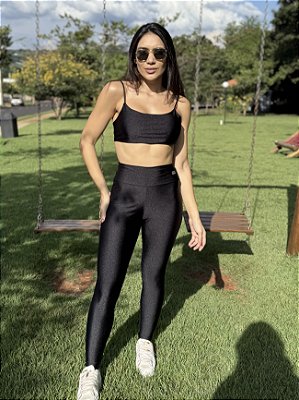 Calça legging Glow preto