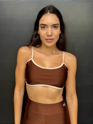 Top Glow Bicolor marrom