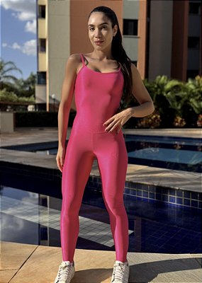 Macacão Liss rosa pink