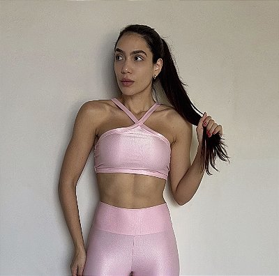 Top Jolie rosa claro