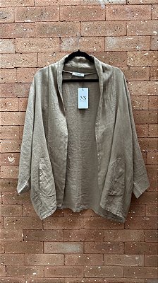 Kimono em linho italiano