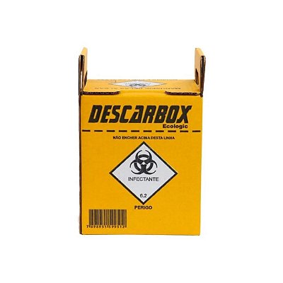 Caixa Coletora Perfurocortante - Descarbox