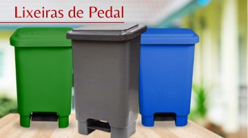lixeira Pedal