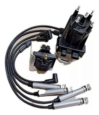Kit Ignição Monza Kadett Distribuidor Bobina + Cabos De Vela