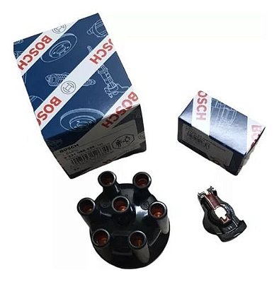 Kit Opala 6cc Tampa Do Distribuidor + Rotor Bosch Original