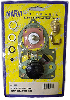 Kit Carburador Sedan (fusca) Brosol 31 - Pic 1600 84/86
