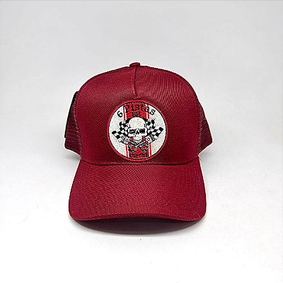 Boné 6 Pista Car Club - Vermelho