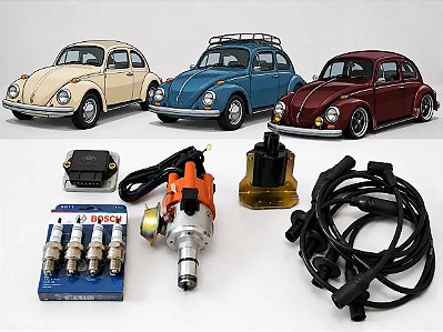 Kit Ignição Eletrônica Fusca 1300 1500 1600 Completo
